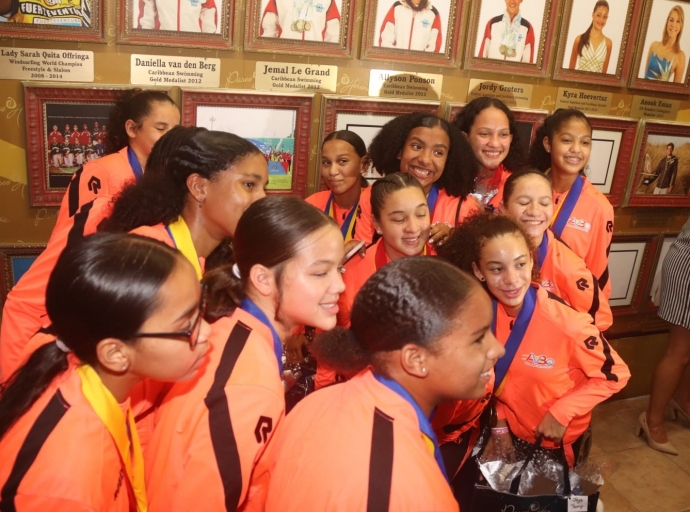 CFU Girls U14 awor ta parti e 'Wall of Rising Stars'